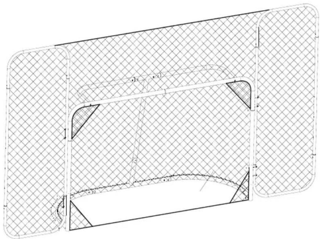 Vevor CD-HG04 - HOCKEY GOAL - 1