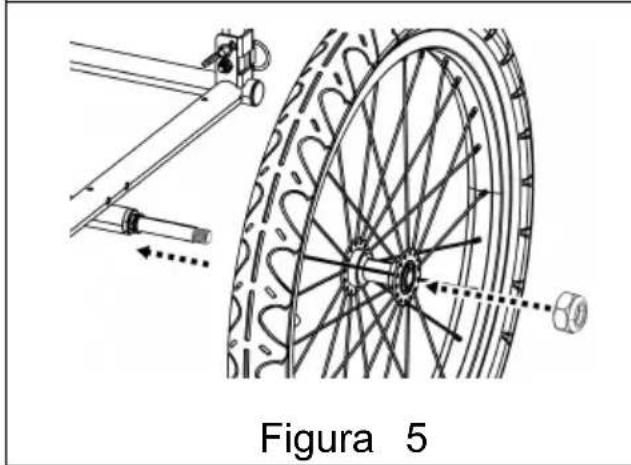 Vevor DT806 - Colocar las ruedas - 2