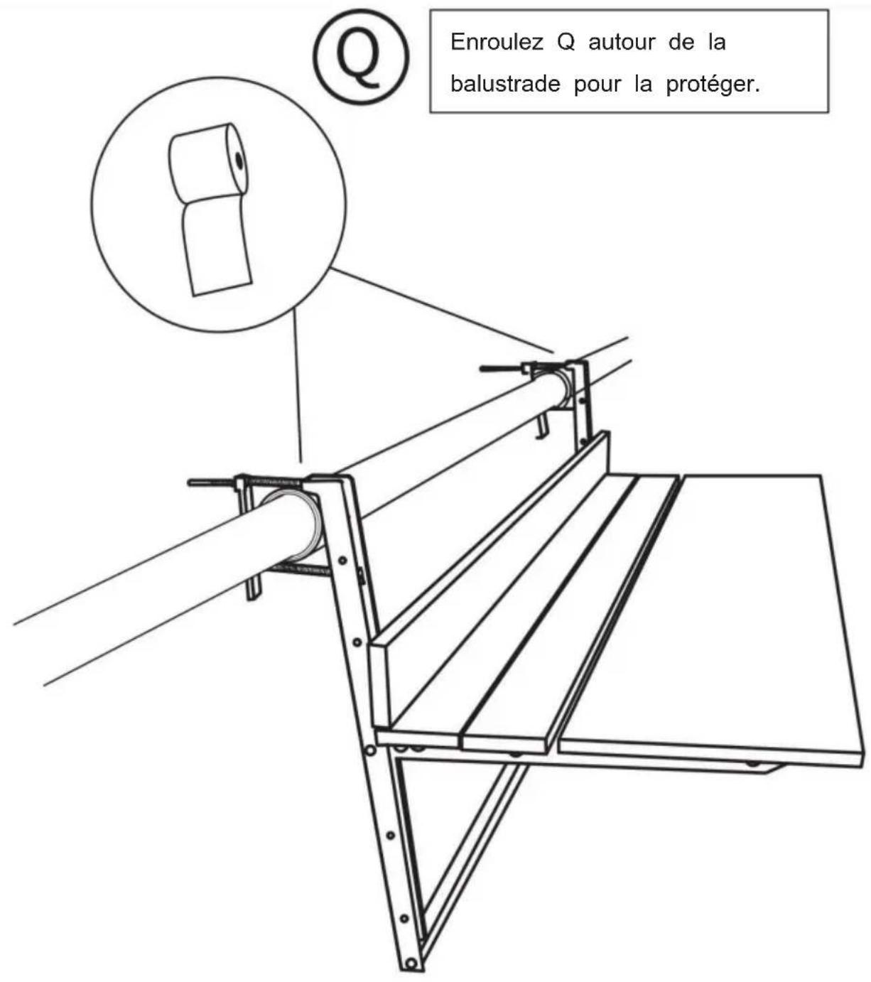 Vevor DL-BC06 - ÉTAPE D'ASSEMBLAGE - 6