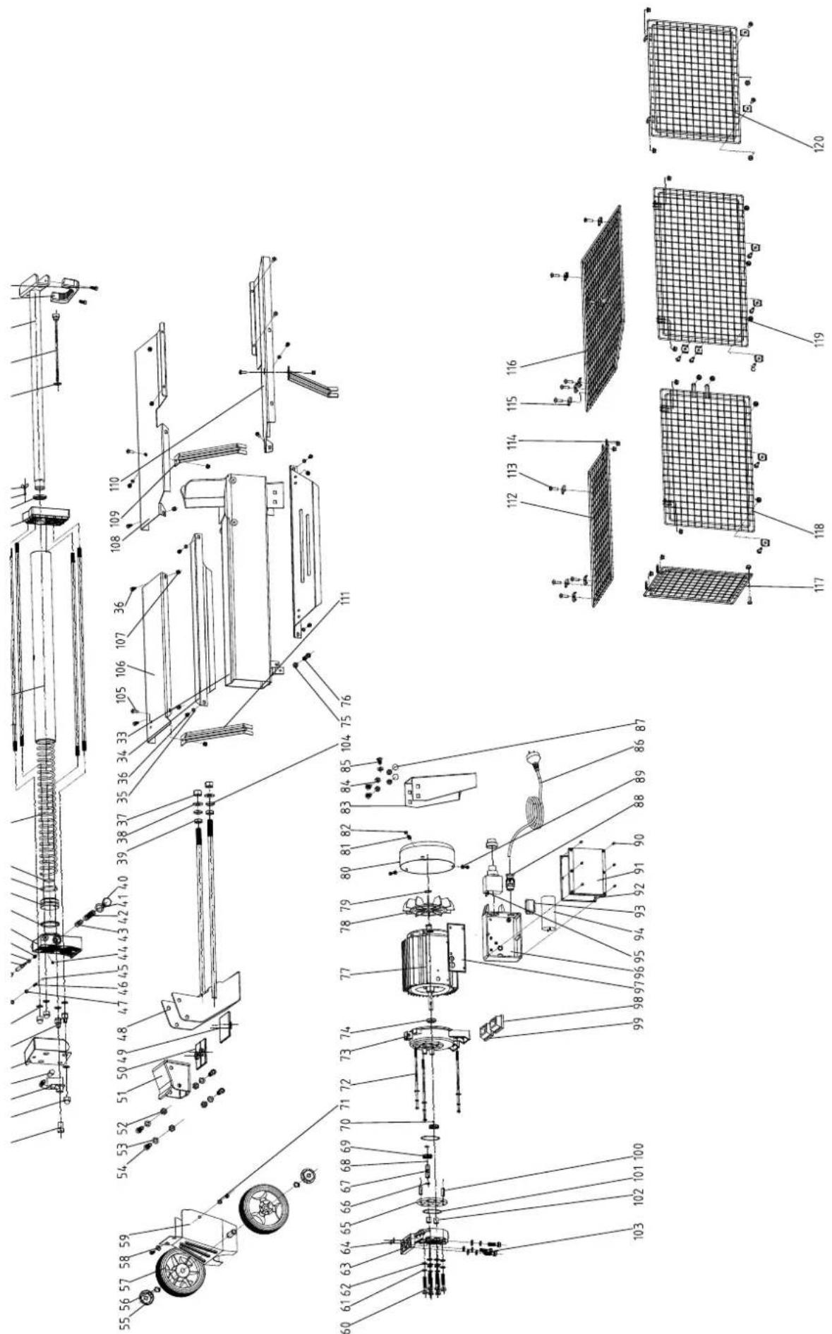 SCHEPPACH HL660 - Felsökning - 1