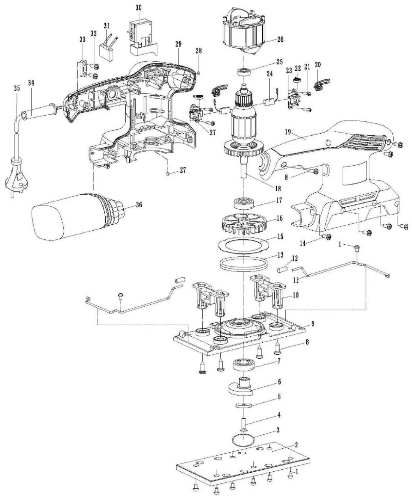 SCHEPPACH ES240 - Pomoc dotycză usterek - 1
