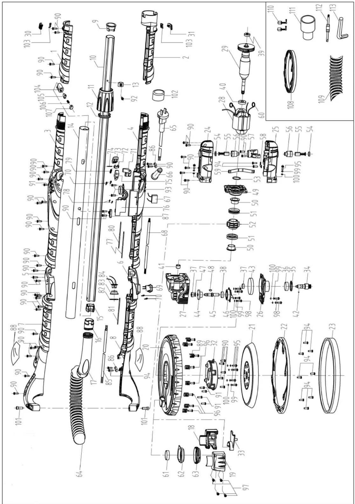 SCHEPPACH DS900 - Skladovanie - 1