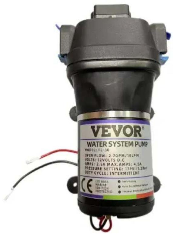 Vevor FL-30 - Diaphragm Pump Manual - 1