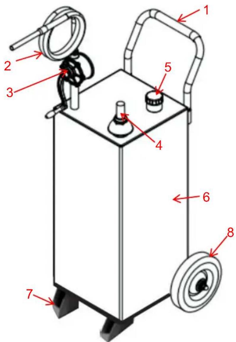 Vevor FF-920 - STRUCTURE DIAGRAM - 1