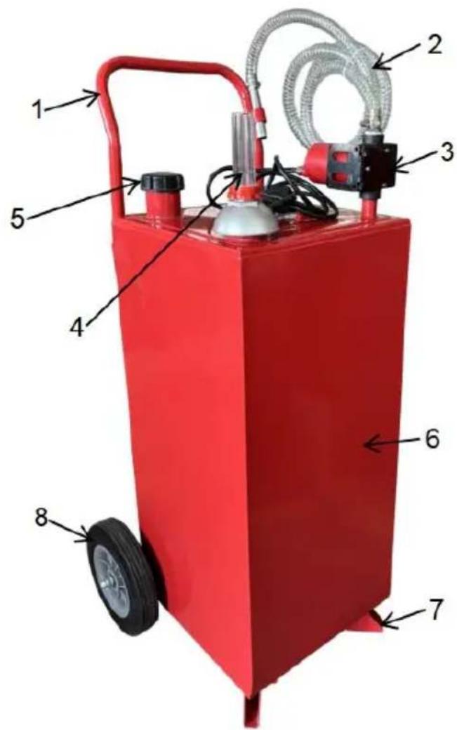 Vevor FF-930EQ - STRUCTURE DIAGRAM - 1
