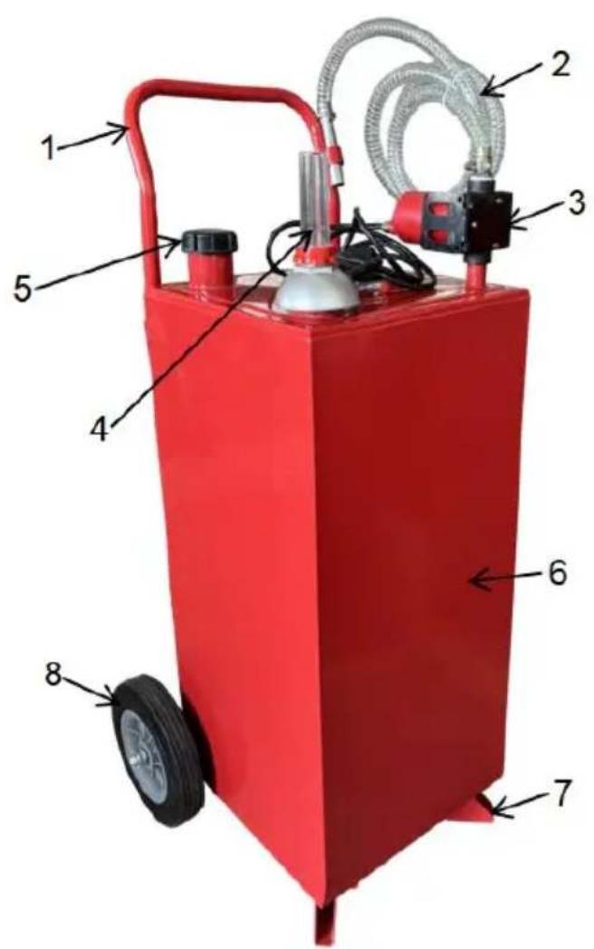 Vevor FF-930EQ - STRUCTURE DIAGRAM - 1