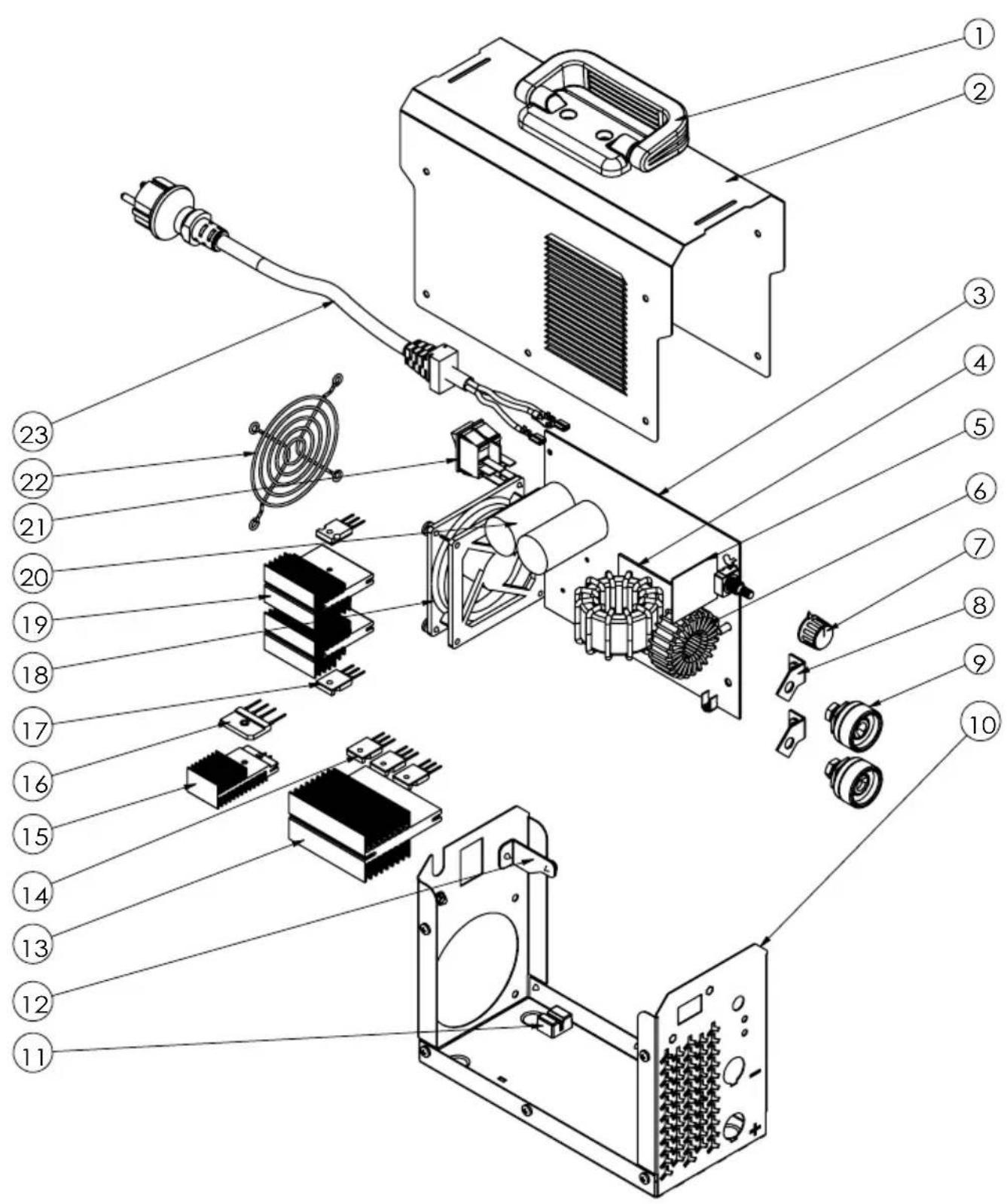 SCHEPPACH WSE870 - Dépannage - 1