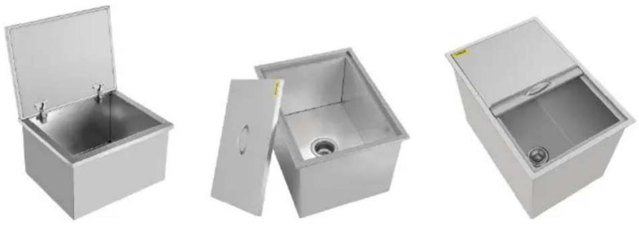Vevor FG-SKU4 - DROP - IN ICE CHEST S ANWEISUNGEN - 1