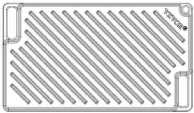 Vevor GP46x26 - GRILLPANNA - 1
