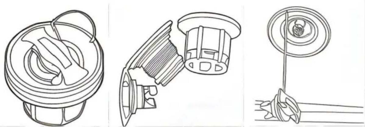 Vevor HR-270 - Ventilmekanism: - 1