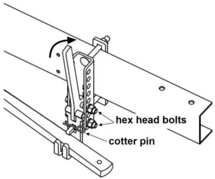 Vevor HL15000 - Étape 7 : Fixation de la remorque à la boule - 3