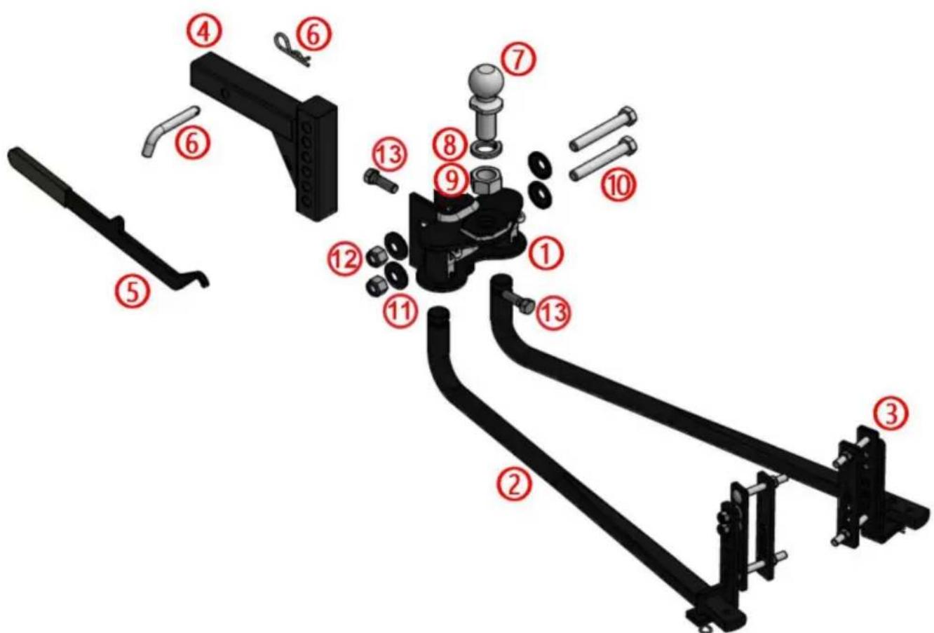 Vevor HL10000 - KOMPONENTEN - 1