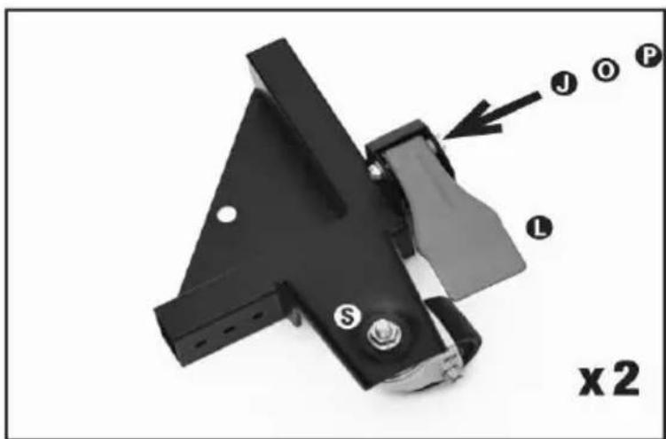 Vevor GZB88094 - Step 1. Assemble front corners - 1