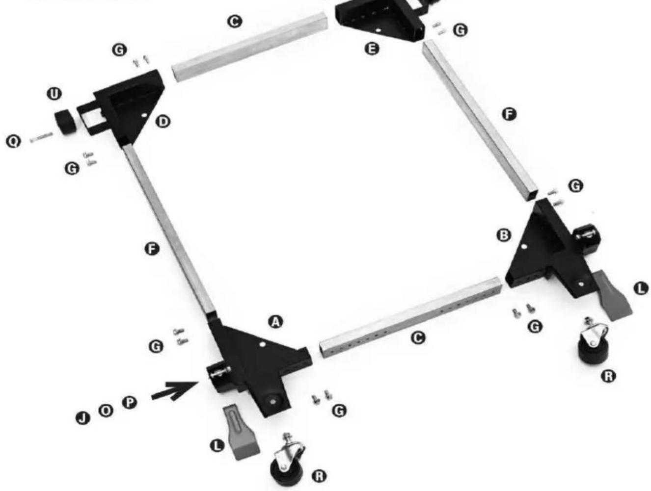 Vevor GZB88094 - Assembly Instructions - 1