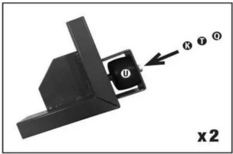 Vevor GZB88094 - Step 2. Assemble back corners - 1