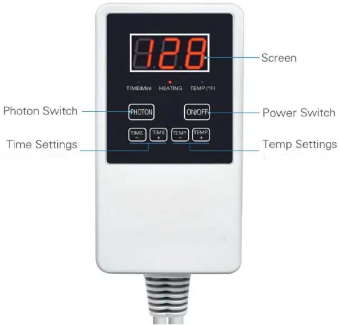 Vevor H12G1 - CONTROLLER INSTRUCTIONS - 1
