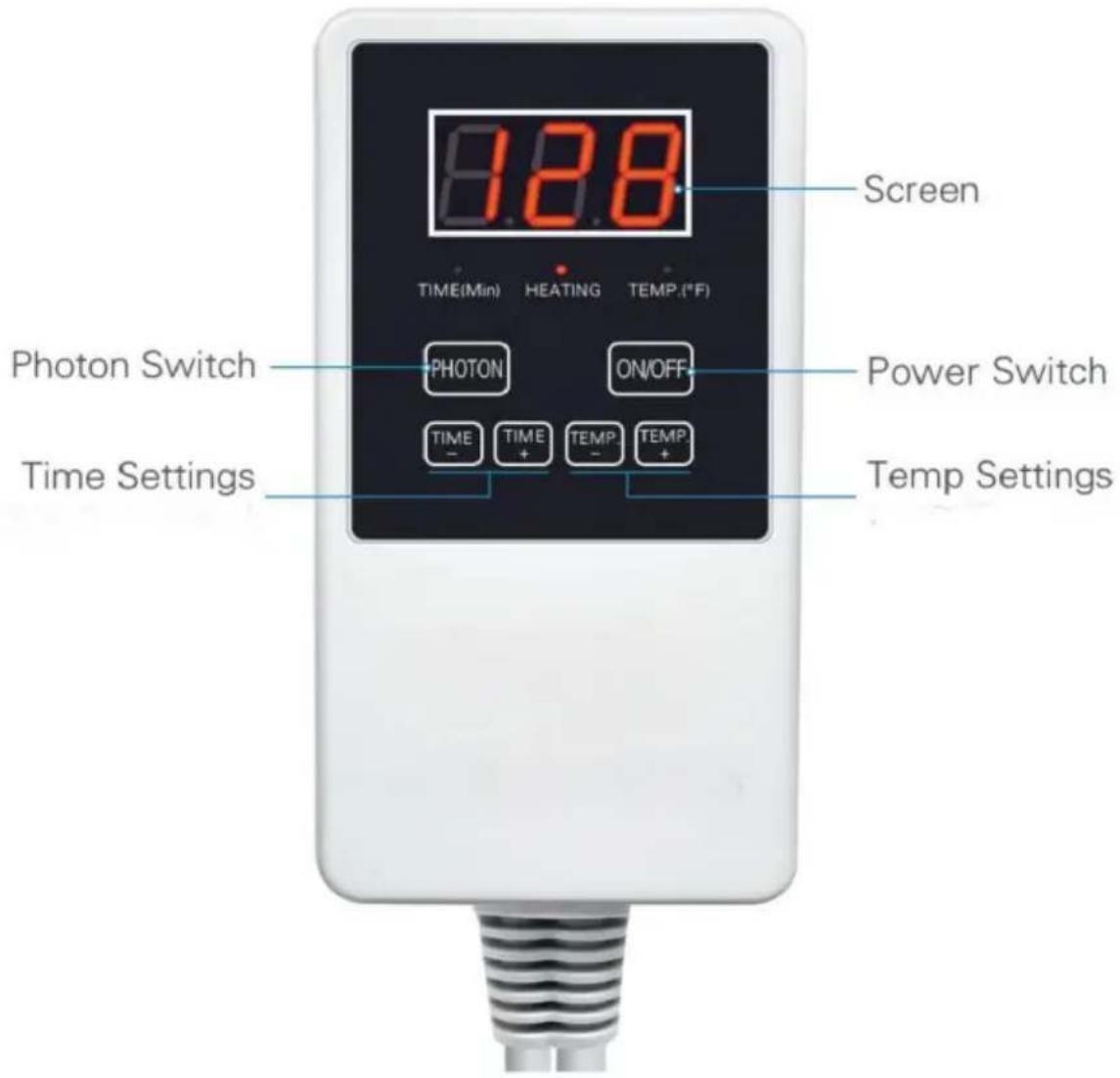 Vevor H12G1 - CONTROLLERINSTRUCTIES - 1