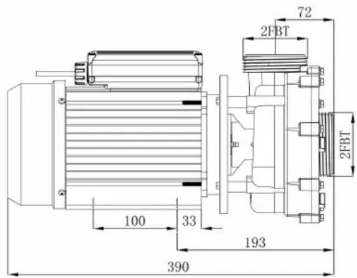 Vevor HDP2200II - Installation structure - 2