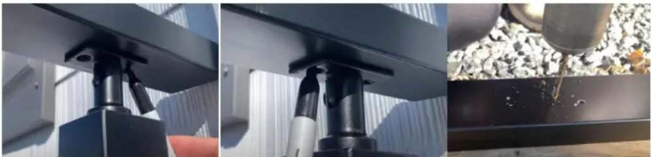 Vevor HR-011 - Montage mit Handlauf (horizontal) - 2