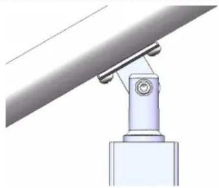 Vevor HR-011 - Montera med ledstång (lutning) - 4