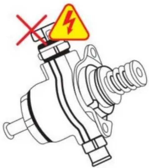 Vevor HP156 - Installationssteg för högtrycksbränslepump 1. - 4