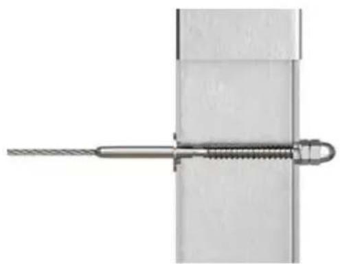 Vevor HR-018 - Installer avec un câble métallique et des raccords - 2