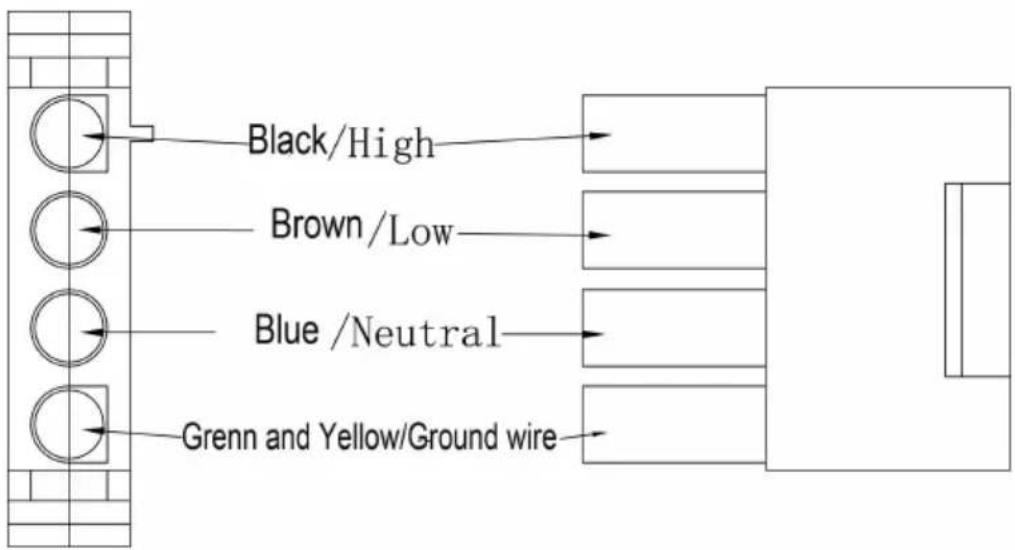 Vevor HDP1800II - Installation circuit diagram - 2