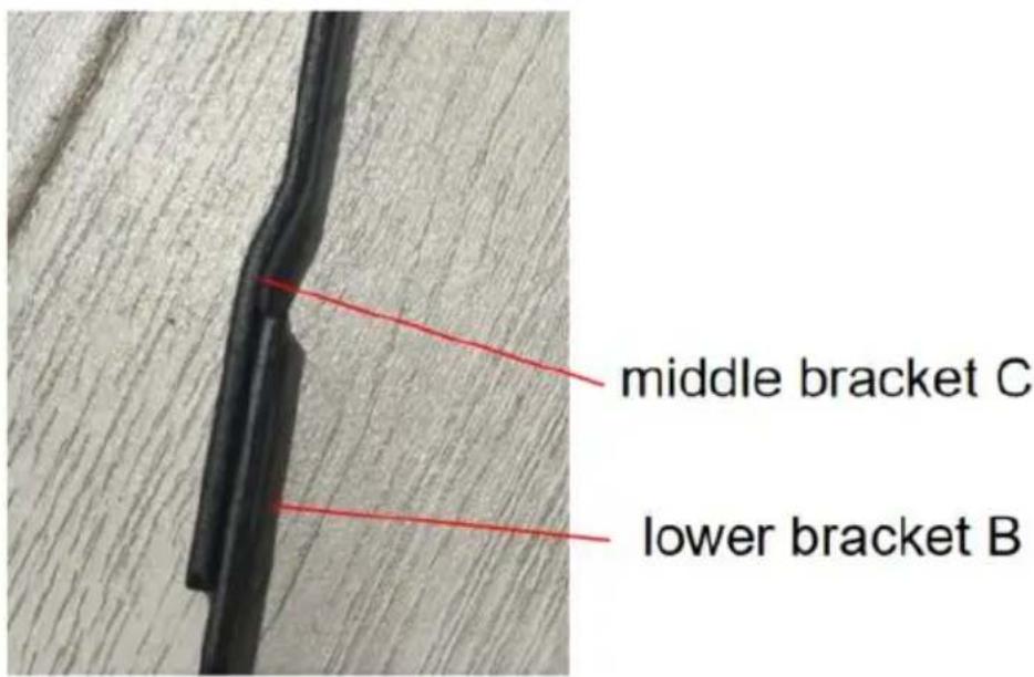 Vevor HLXCQJ-A01 - 1.Install lower bracket B on base A - 7