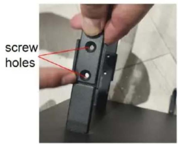 Vevor HLXCQJ-A01 - 1.Install lower bracket B on base A - 3
