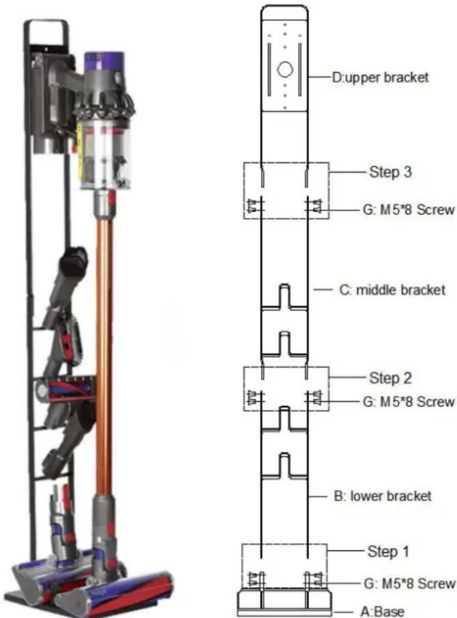 Vevor HLXCQJ-A01 - Listedespieces - 2