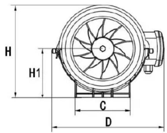 Vevor GX-04-100 - Dimension - 2