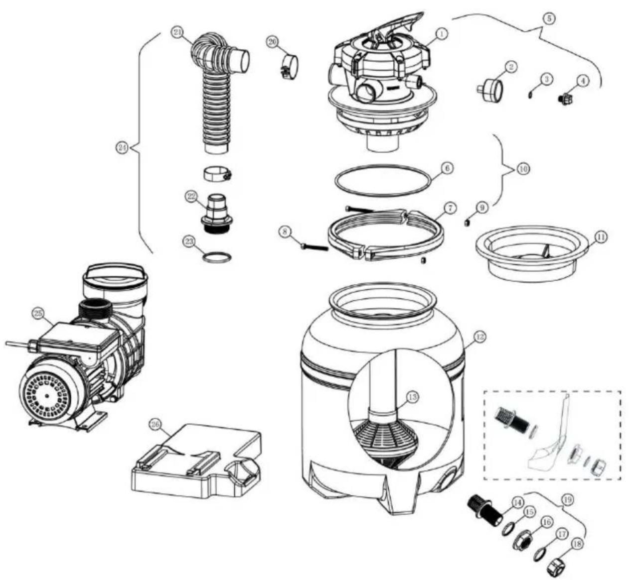Vevor HCP250-D - WARNING - 1