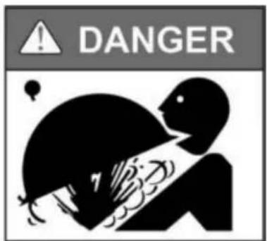 Vevor HCP250-D - CAUTION - 1
