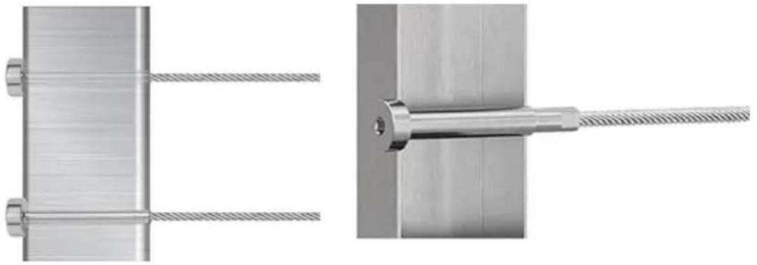 Vevor HR-010 - Mit Drahtseil und Beschlägen installieren - 3