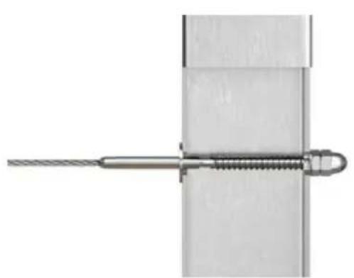 Vevor HR-010 - Install with wire rope and fittings - 2