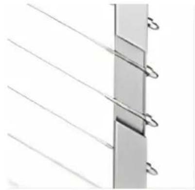Vevor HR-010 - Install with wire rope and fittings - 3