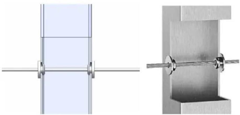 Vevor HR-010 - Install with wire rope and fittings - 1