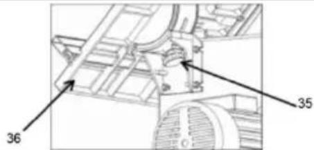 Vevor HBS250 - Setting Knob for Blade Tracking Adjustment - 4