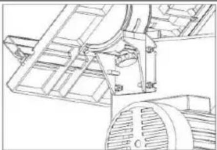 Vevor HBS250 - Inclinaison de la table de la scie - 1