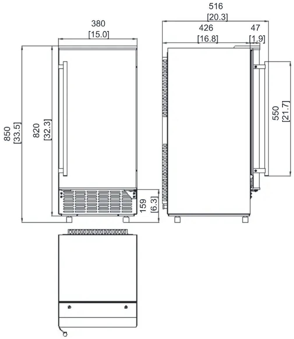 Vevor HBZB-36F - SPECIFICATIONS - 1