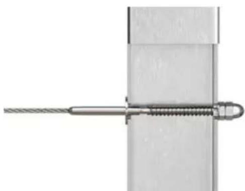 Vevor HR-002 - Install with wire rope and fittings - 2