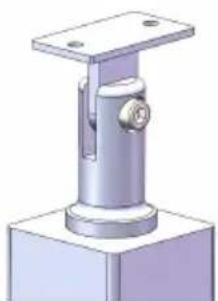 Vevor HR-002 - Mount with handrail(horizontal) - 2