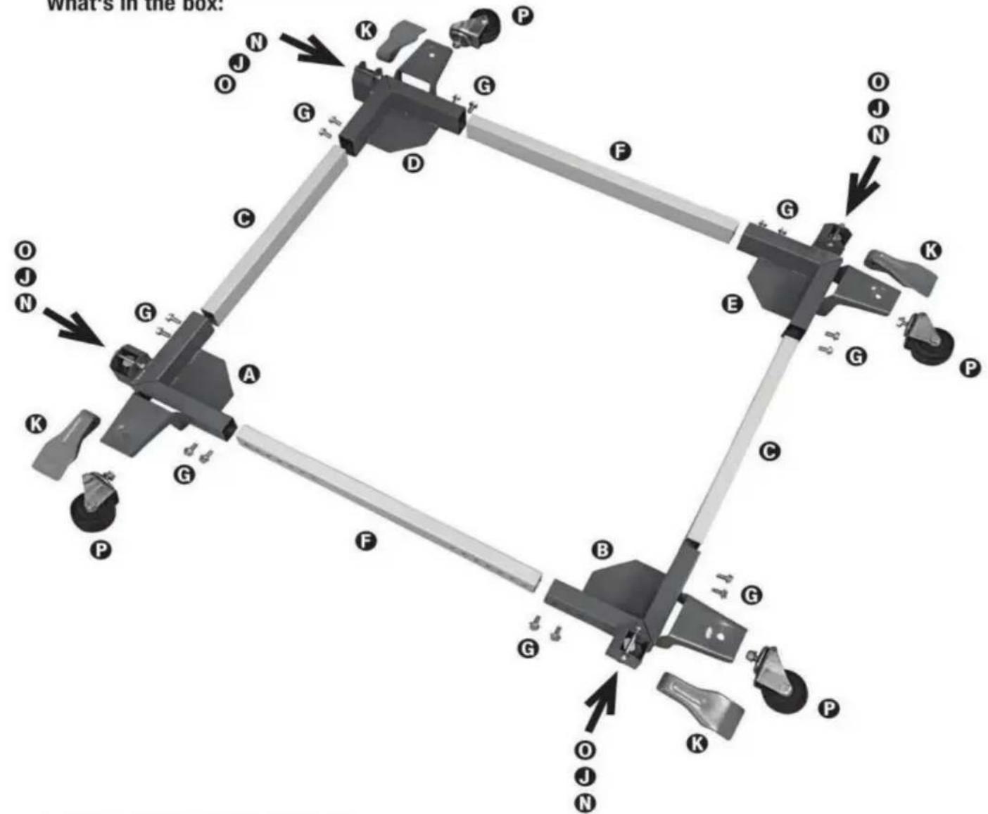 Vevor GZB88095 - Assembly Instructions - 1