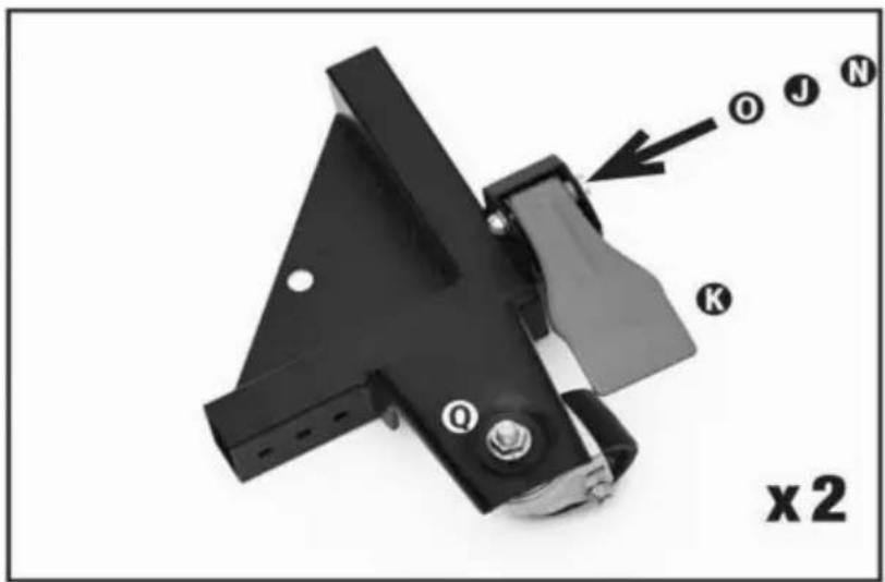 Vevor GZB88095 - Step 2. Assemble back corners - 1