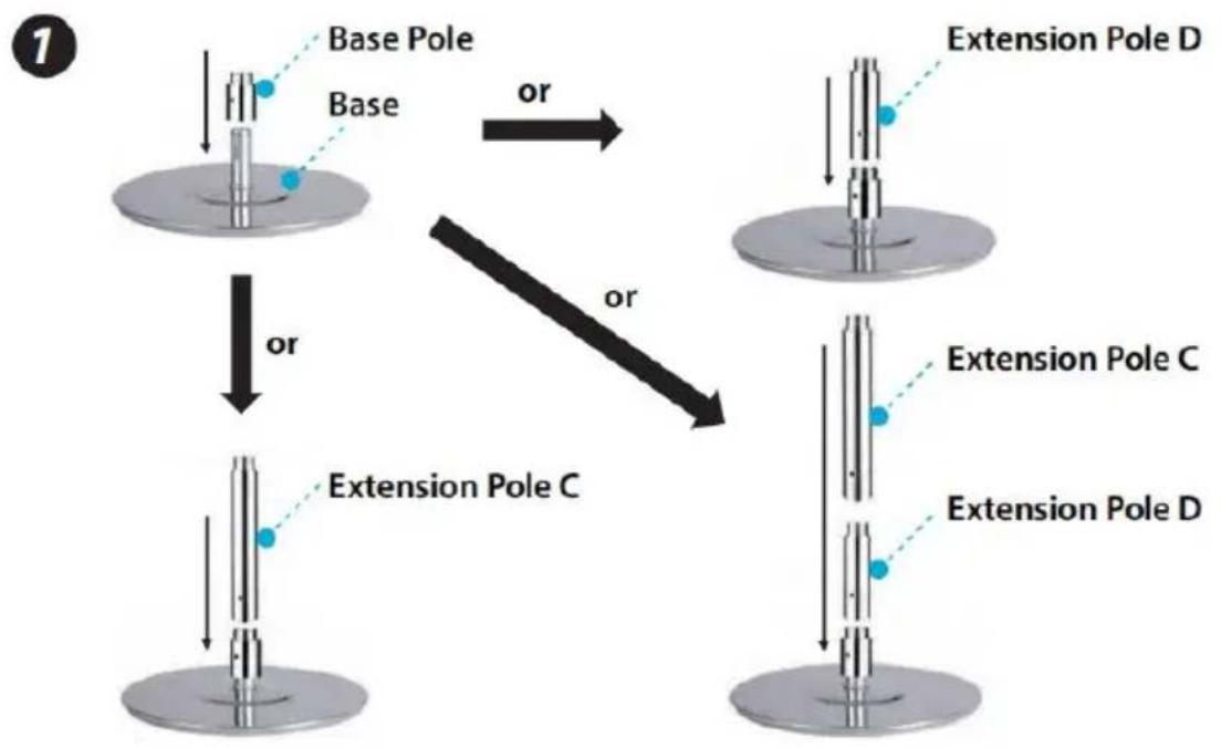 Vevor HM-590S - BEFORE USING YOUR POLE - 4