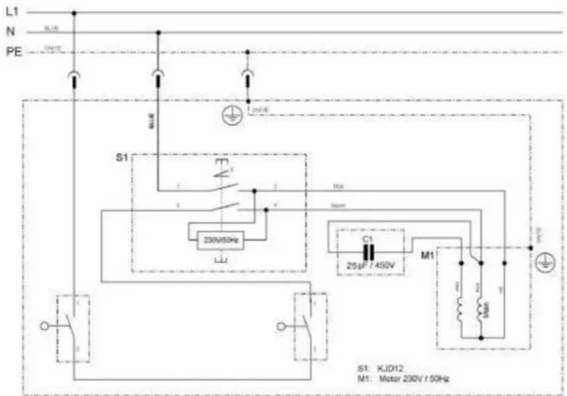 Vevor HBS350 - Dust extraction port blocked - 1