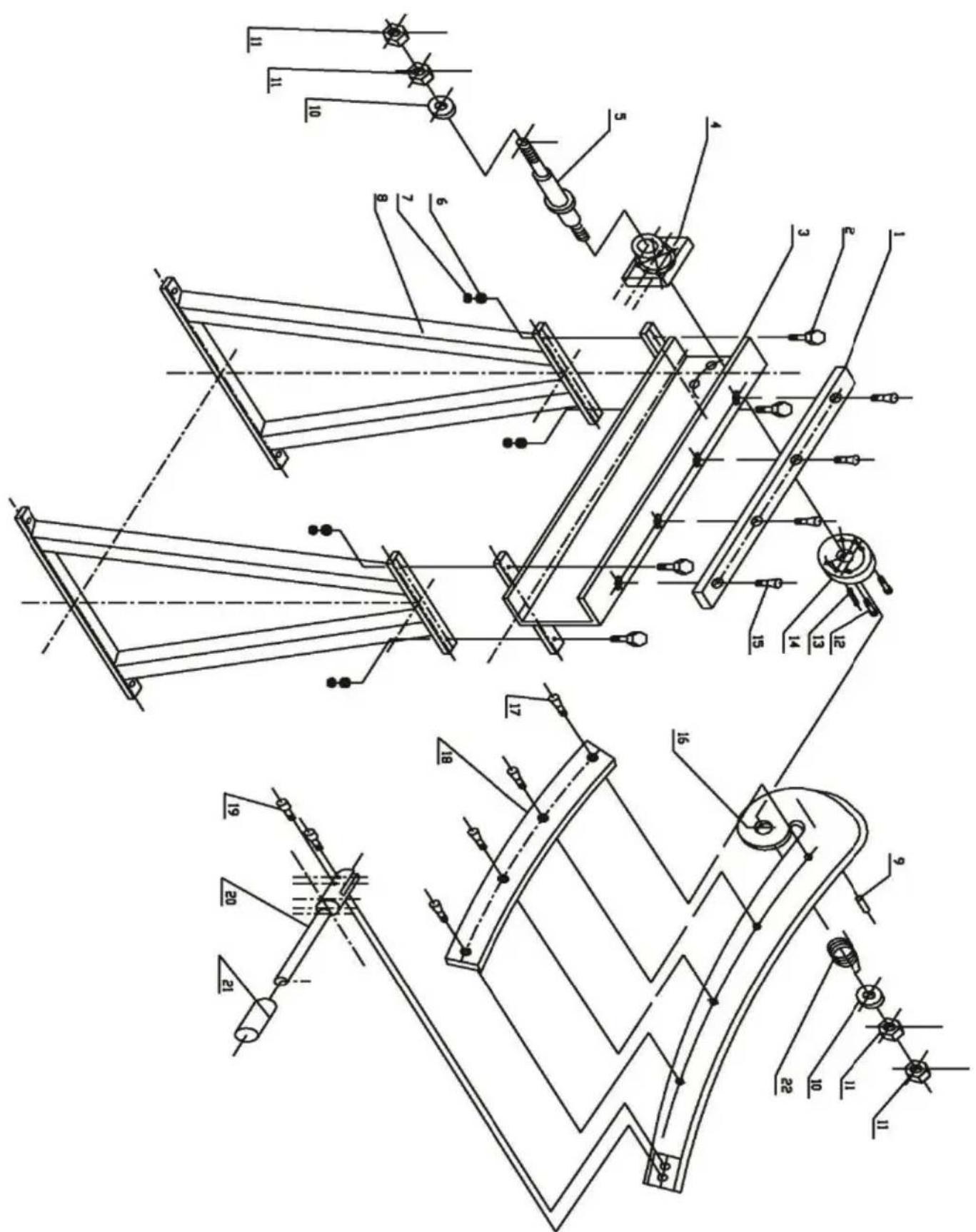 Vevor HS-500 - ASSEMBLY DRAWING - 1