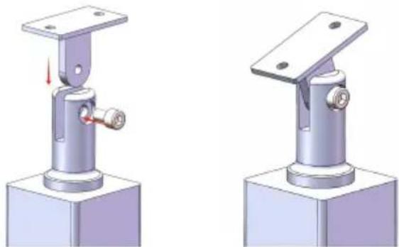 Vevor HR-015 - Montera med ledstång (lutning) - 1
