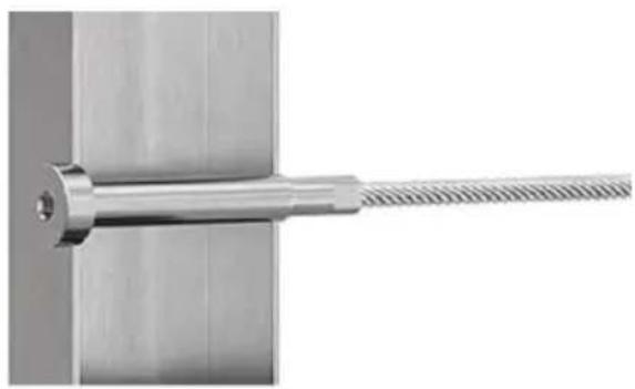 Vevor HR-015 - Install with wire rope and fittings - 5