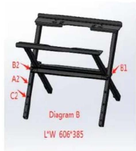Vevor HS6804 - ASSEMBLING THE SUPPORT - 2